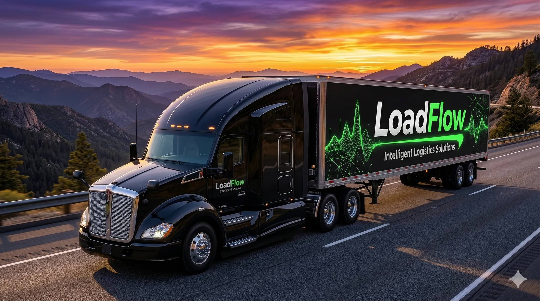 Logistics Transport Truck